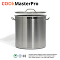 Professional Stainless Steel Pot with lid – 21L - X1541 / 30cm | Heavy Duty